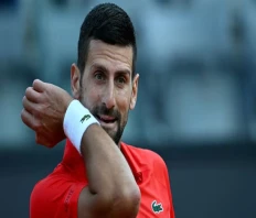 Djokovic is 'fine' after dramatic Rome Open bottle smash